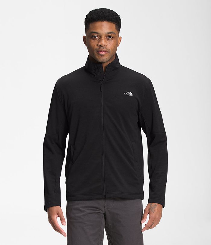 Chaqueta Softshell The North Face Hombre Wayroute Full Zip - Colombia YKZTHX056 - Negras